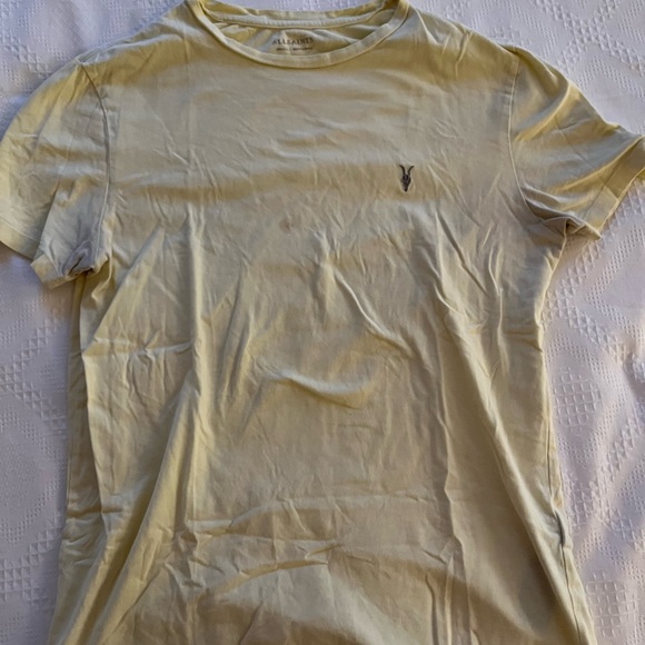 All Saints Other - Men’s Yellow Allsaints T Shirt